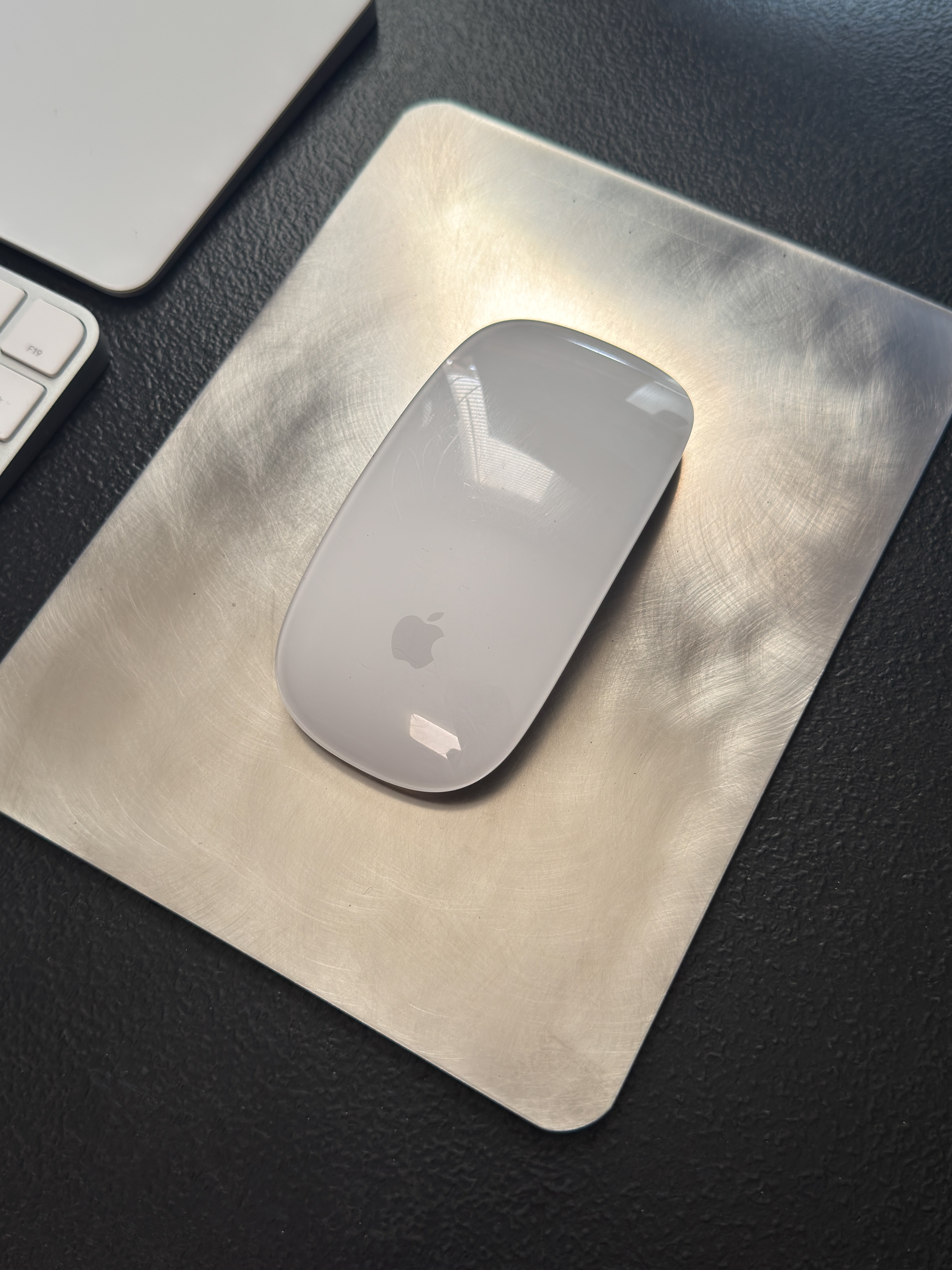 Ultra-Responsive Industrial Grade Stainless Steel Mouse Pad for Design and Gaming