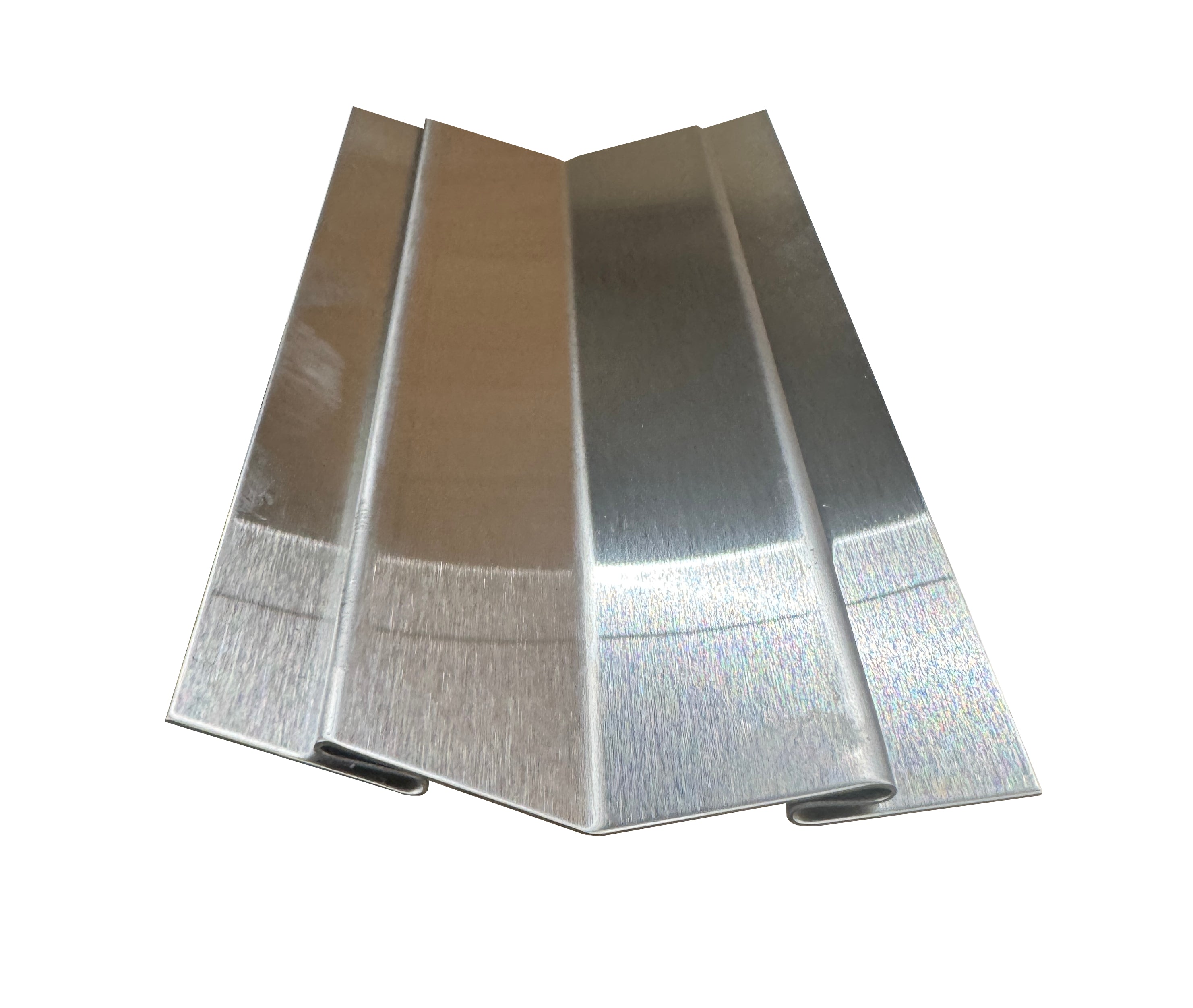 Stainless Steel 135° Inside Corner Panel Trim – 20ga | #4 Brushed Finish