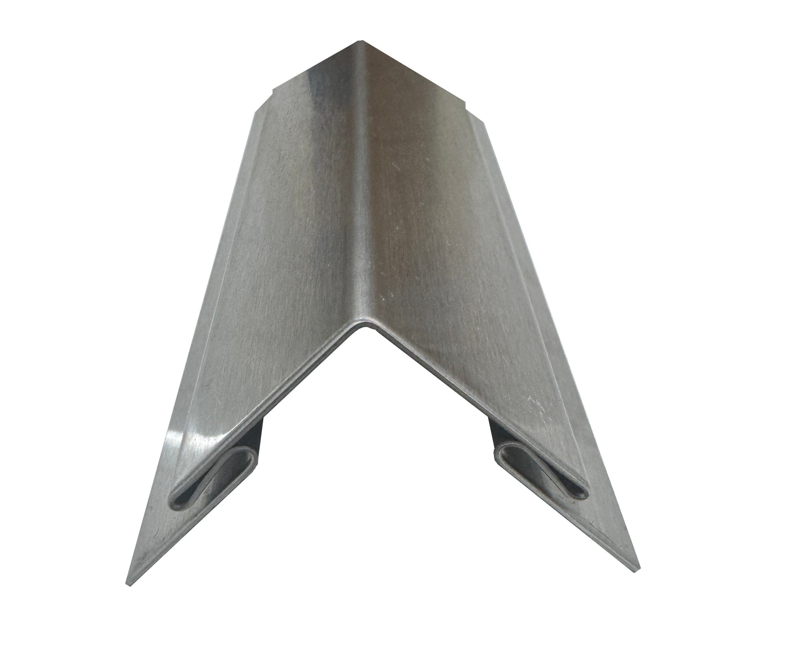 Stainless Steel 90° Outside Corner Panel Trim – 20ga | #4 Brushed Finish