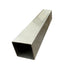 2" x2" x 1/16" Wall (.065") 304 Stainless Steel, #4 Polish Square Tube, Pick Your Length