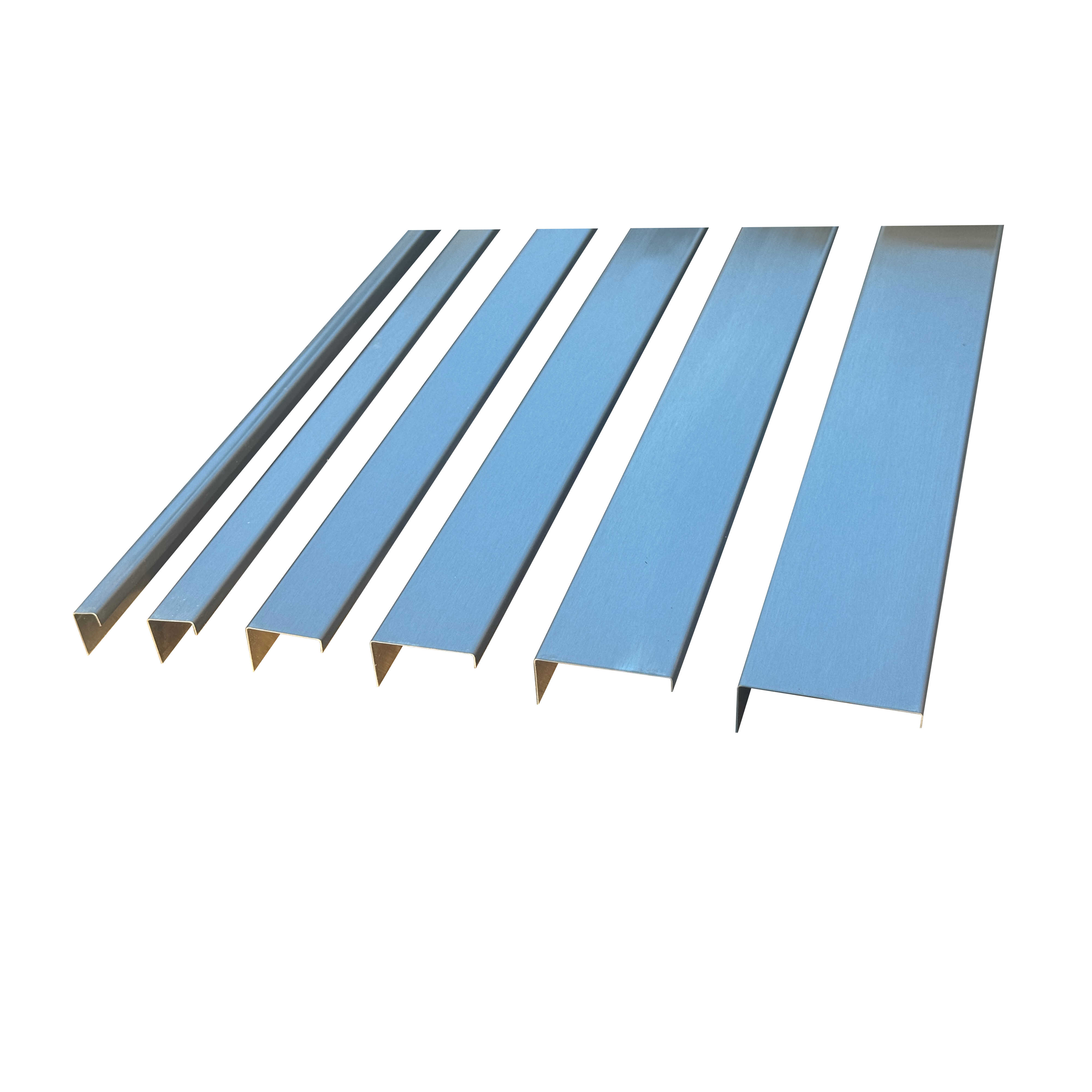 Universal J-Channel Trim Forms - Corrosion Resistant Grade 304 Stainless Steel - Filler Trim Kit Elements
