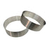 Grade 304 Stainless Steel Cake Rings – Mousse & Pastry Molds for Baking and Cutting (2-Pack)