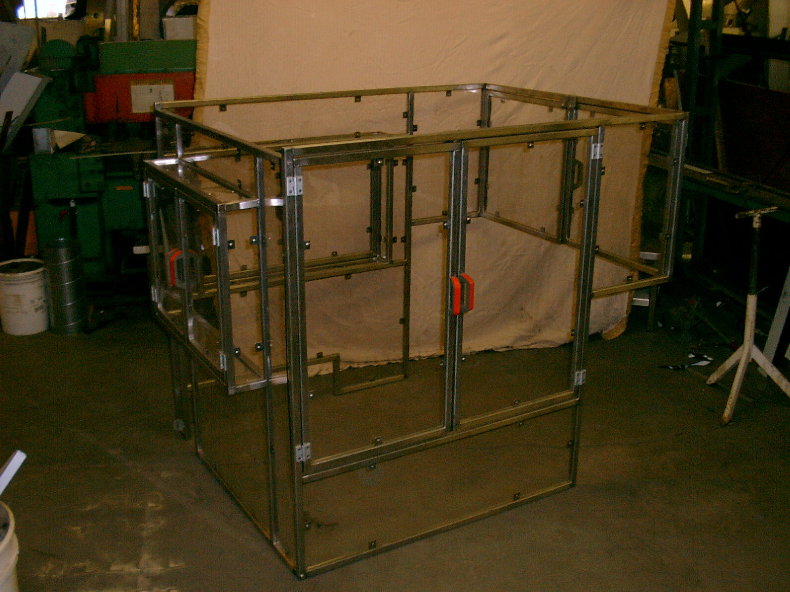 Design and Build | Custom Stainless Steel Tubing Machine Shroud