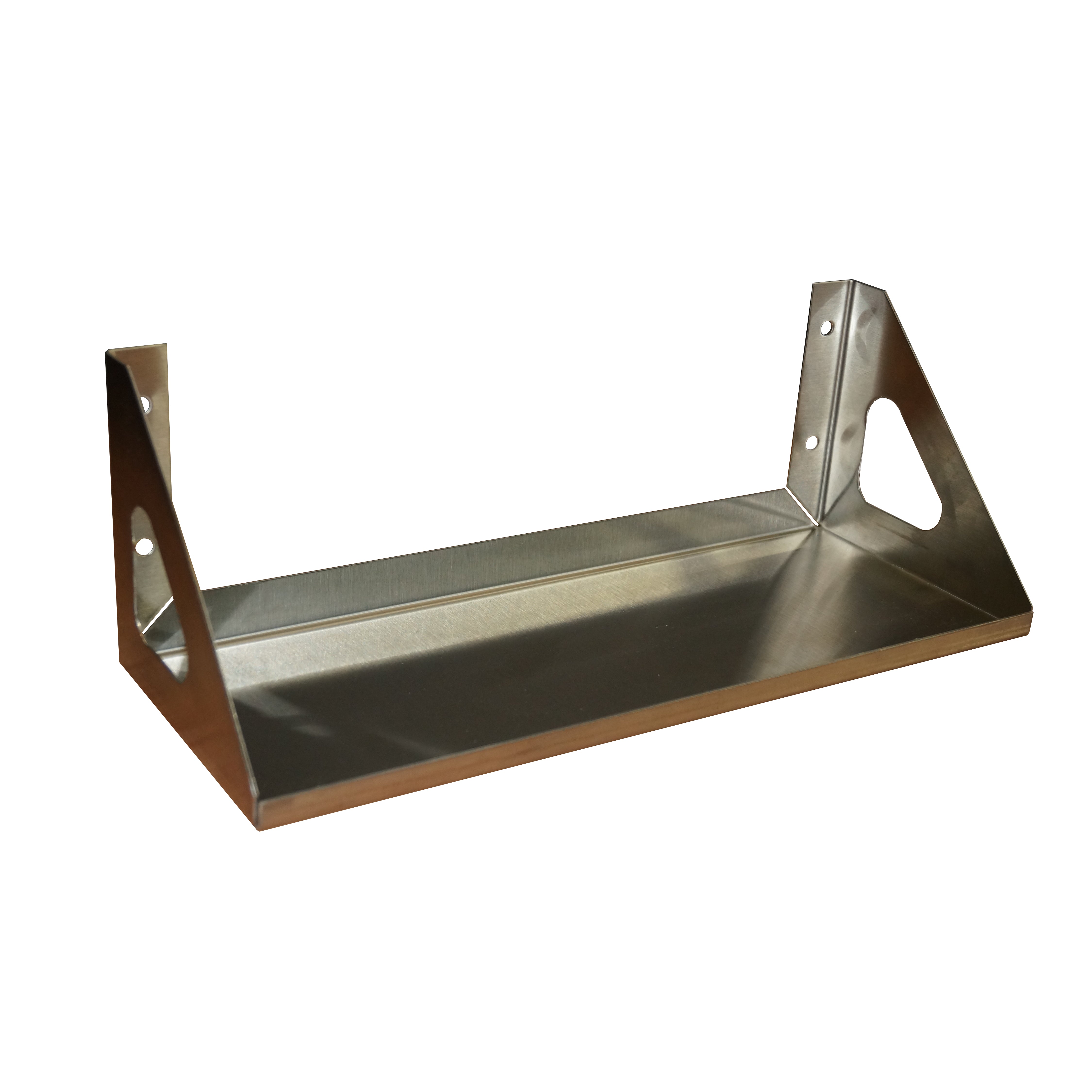 Custom Industrial Heavy-Duty Brushed Grade 304 Stainless Steel Utility Shelf
